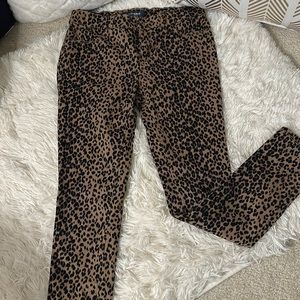 Leopard print rockstar Jeggings